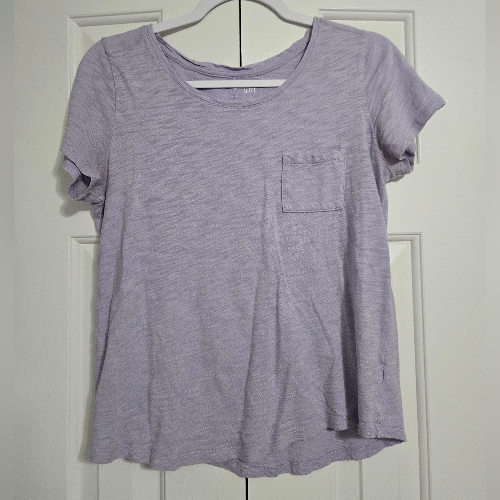 GAP Light Purple Short Sleeve Tee